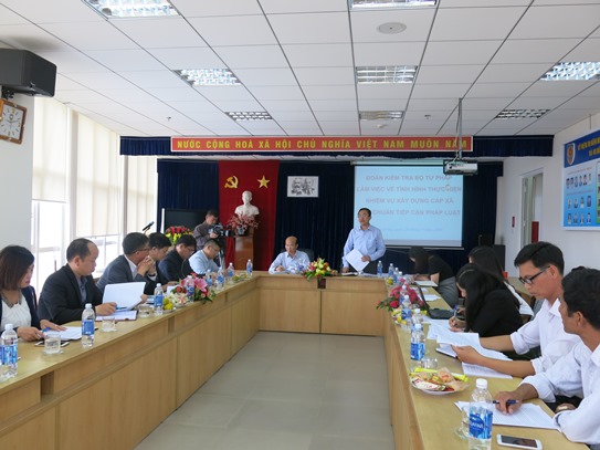 Kiểm tra thực hiện nhiệm vụ xây dựng cấp xã đạt chuẩn tiếp cận pháp luật tại tỉnh Đắk Lắk và tỉnh Lâm Đồng