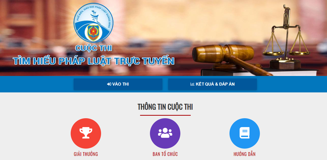 Quảng Bình: Tổ chức Cuộc thi trực tuyến “Tìm hiểu pháp luật về Bầu cử đại biểu Quốc hội và đại biểu HĐND” trên địa bàn tỉnh