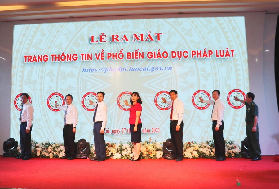 Lào Cai: Ra mắt Trang Thông tin điện tử phổ biến giáo dục pháp luật của tỉnh