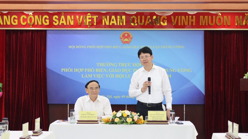 Tiếp tục phát huy vai trò của Hội Luật gia Việt Nam trong phổ biến, giáo dục pháp luật