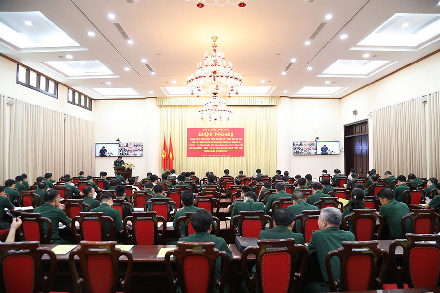 Bộ Quốc phòng tổ chức Hội nghị triển khai Đề án Phát huy vai trò của lực lượng quân đội nhân dân...