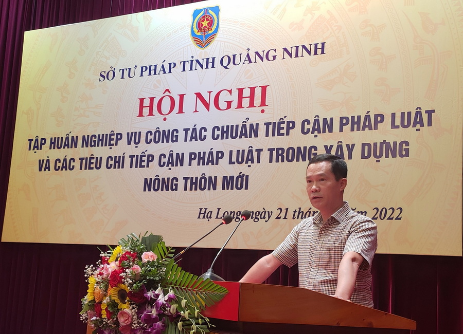Tập huấn nghiệp vụ công tác chuẩn TCPL và các tiêu chí TCPL trong xây dựng nông thôn mới tại Quảng Ninh